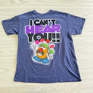Toy Story Mr. Potato Head "I Can't Hear You" Short Sleeve T-Shirt Large 10/12